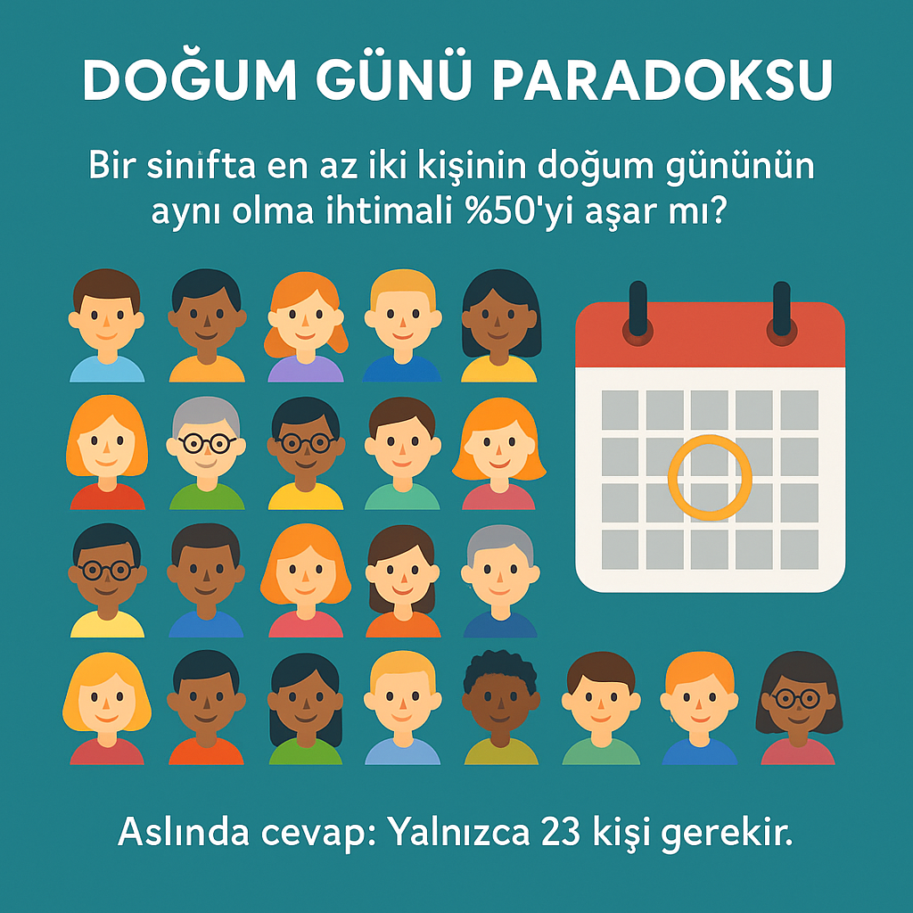 Doğum Günü Paradoksu Nedir?