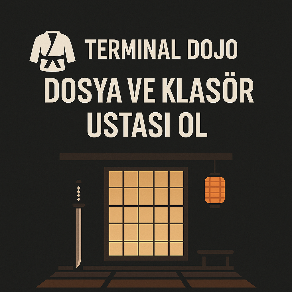🥋 Terminal Dojo - Dosya ve Klasör Ustası Ol