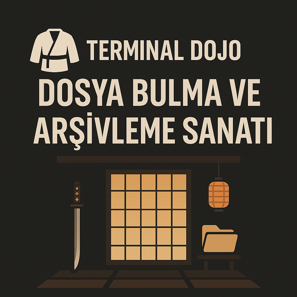 🥋 Terminal Dojo - Dosya Bulma ve Arşivleme Sanatı